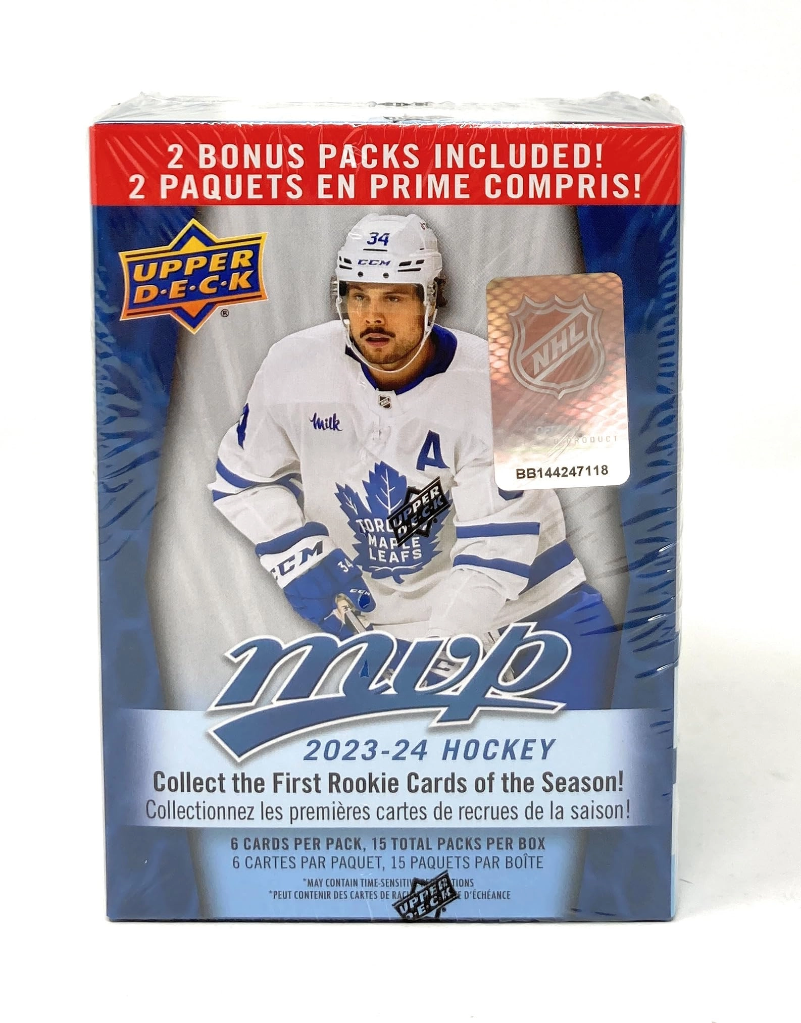 2023-24 MVP Hockey Blaster Box - 90pcs