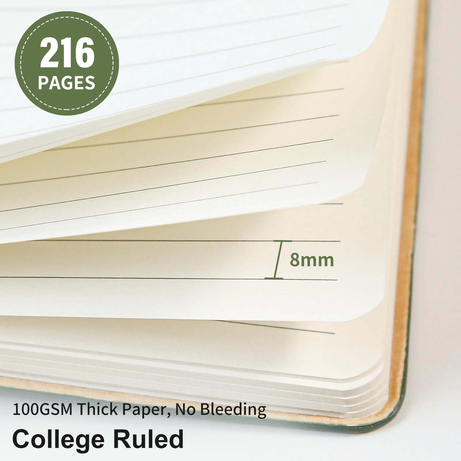 Lined Journal Notebook A5 - Lined 216 Pages