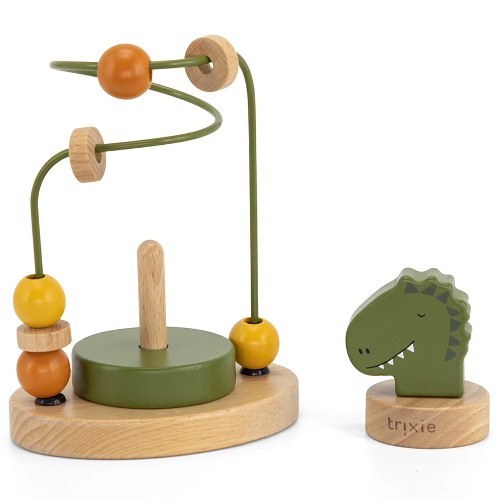 Wooden Beads Maze - Mr. Dino - Suitable for 12 months & above