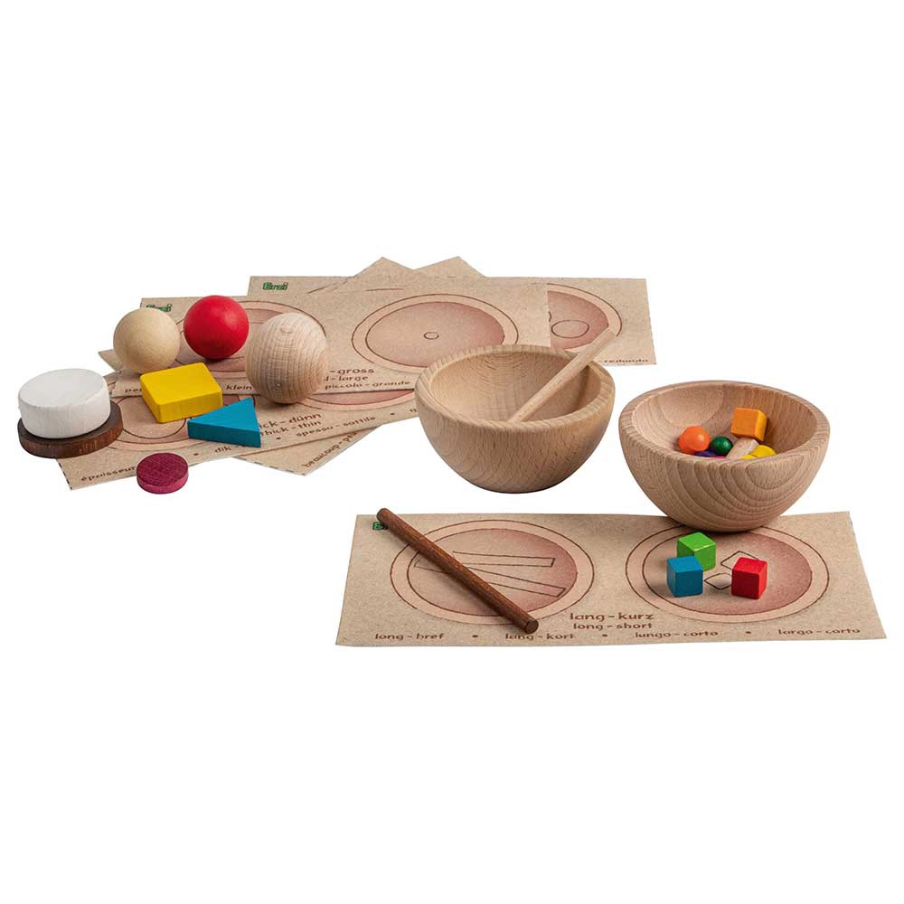 Sort And Companre Educational Game - Suitable for 4 years & above 21 pieces
