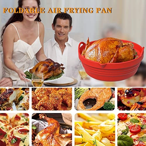 Air Fryer Silicone Pot - silicone 2 Pcs