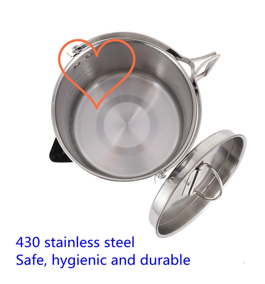 Stainless Steel Kettle - 1.2L