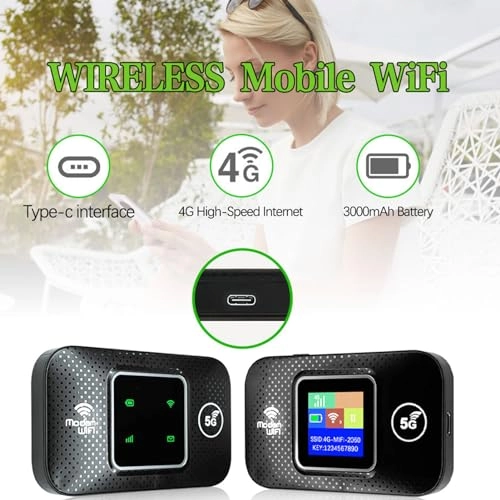 4G LTE Mobile WiFi Hotspot - 300Mbps