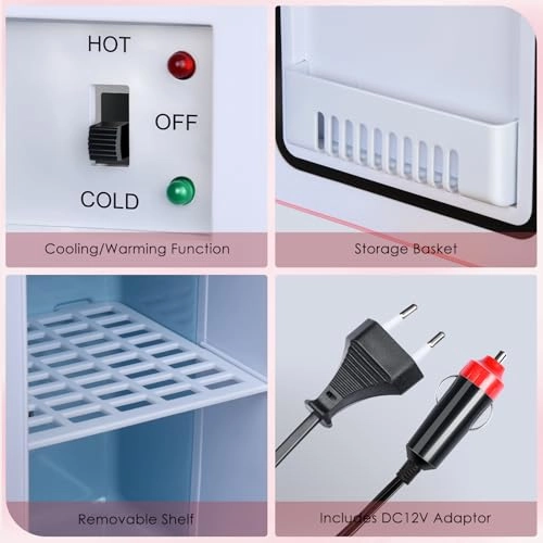 Mini Freestanding Refrigerator - Thermoelectric 2-in-1
