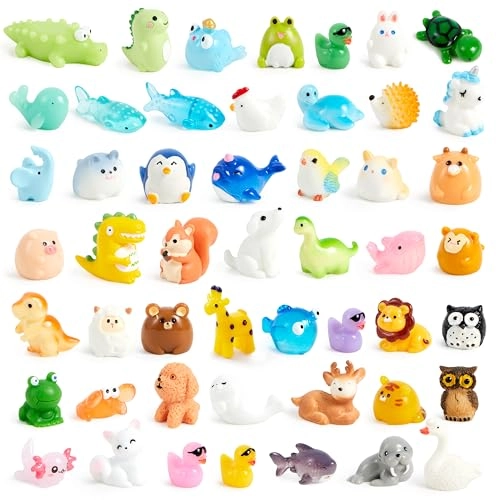 Joyin Mini Resin Animals - 50 Pcs