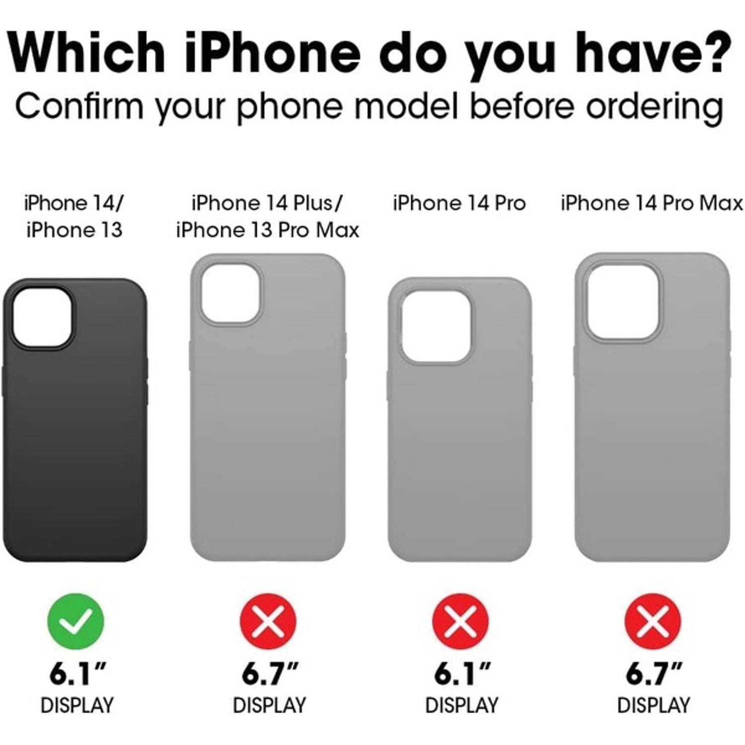 Vue+ Series Clear Case with MagSafe for iPhone 13/14/15