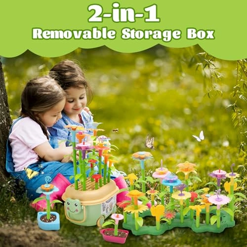 Flower Garden Toy - 36 months - 8 years 98 pieces