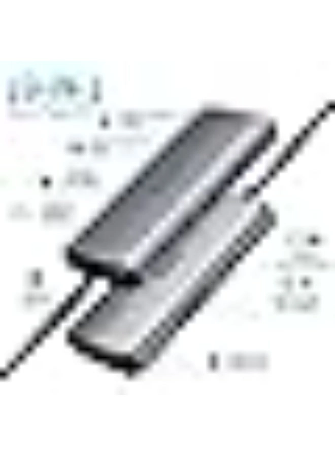 USB C Hub - 10Gbps 4K60Hz 100W PD