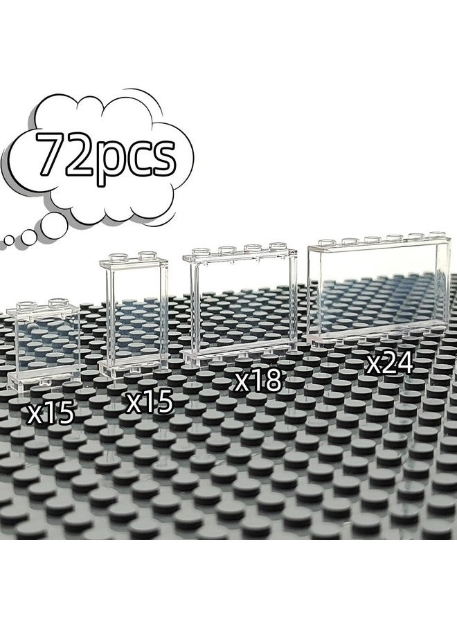 Flat plates - 72 pcs