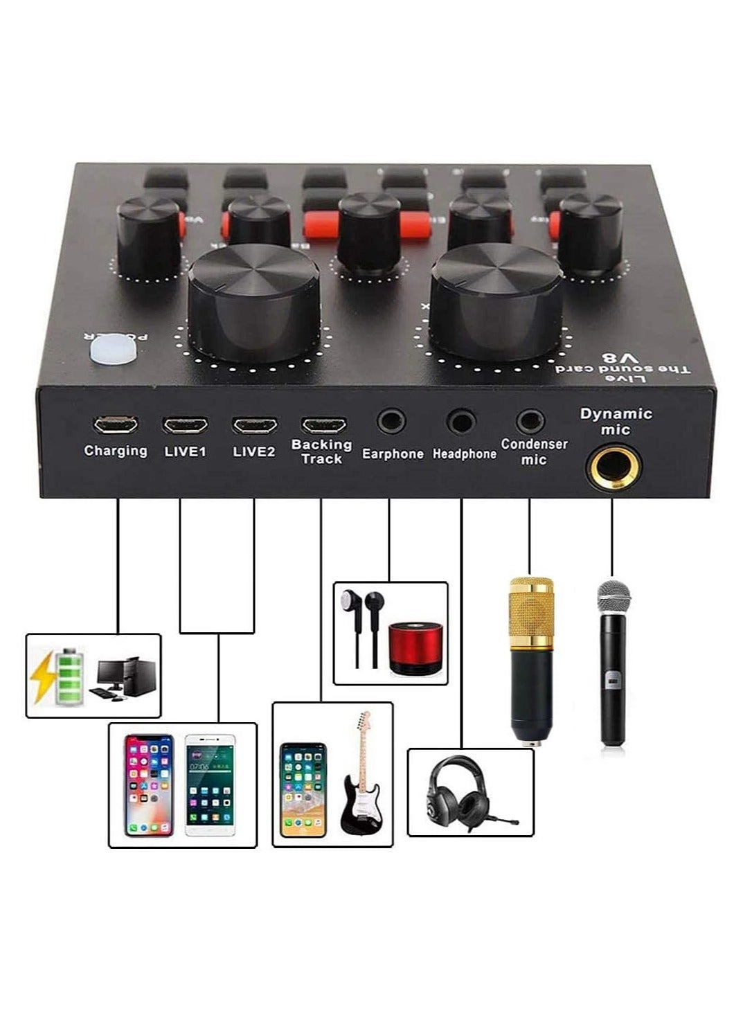 Professional Audio Mixer