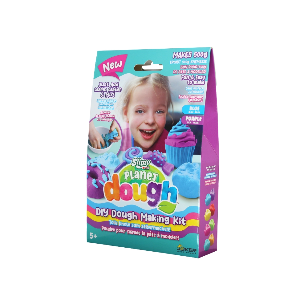 Planet Dough DIY Dough Making Kit - 4 colors 3+ years
