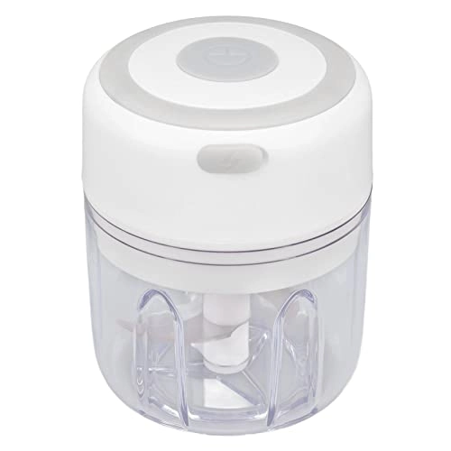 Mini Electric Garlic Chopper - 250ml USB Rechargeable