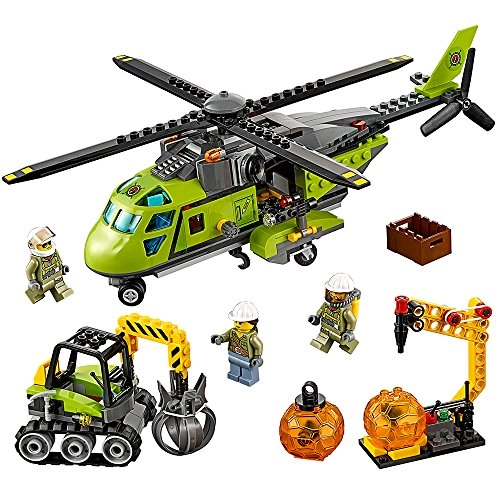 City Volcano Supply Helicopter (60123)
