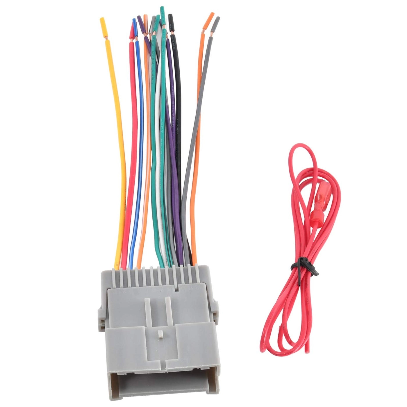 RED WOLF Factory Stock OE Radio Stereo Wire Harness Adapter - GM GMC Chevrolet Pontiac Buick