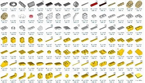 926 Excavator - 2506 Pieces Building Blocks