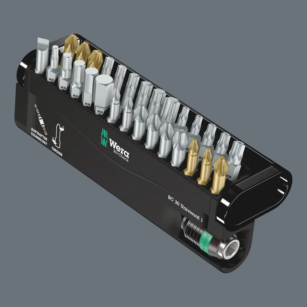 Rapidaptor Bit-Check - 30-Piece Set