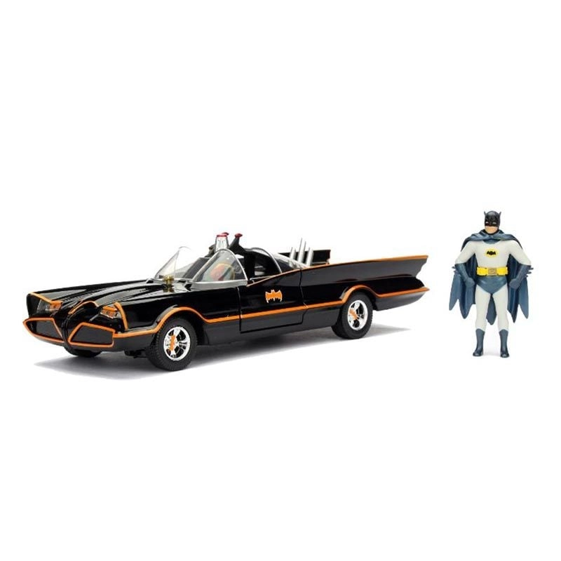 Jada Batman - DC Comics - 1966 Classic Batmobile - 1:24 Die-Cast Metal (7 cm) (sim-253215001)