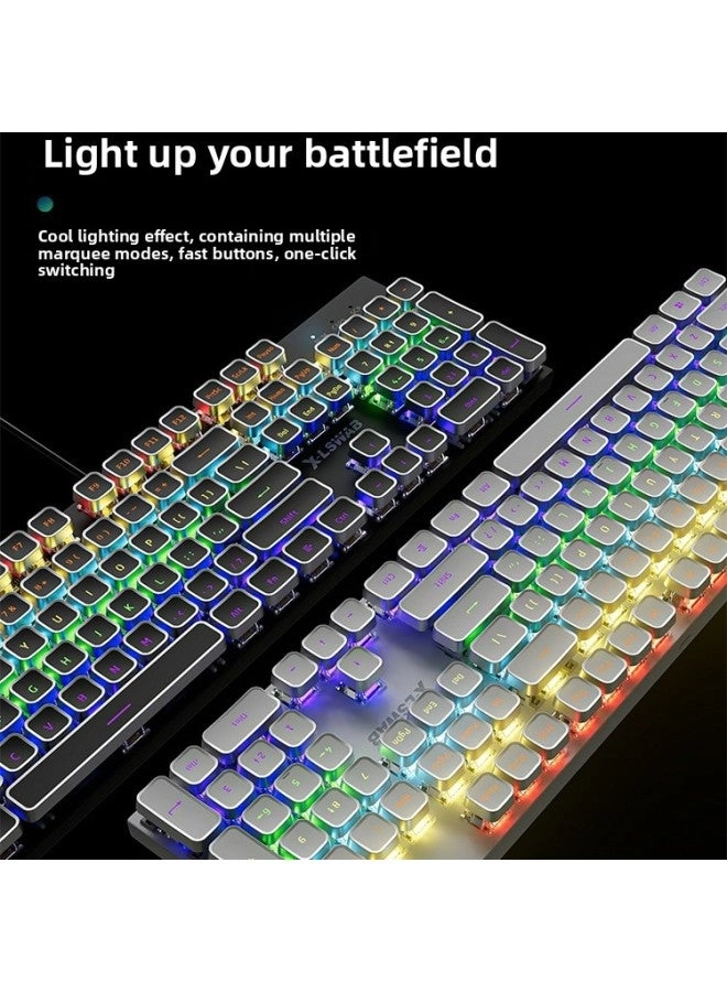 Mechanical Feel - Wired + E-sports Mouse