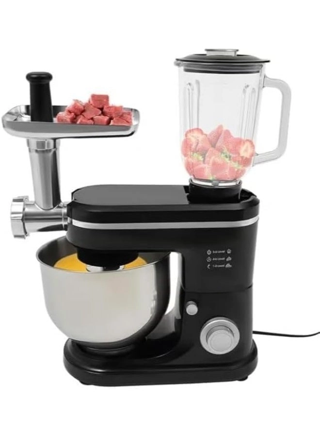 3-in-1 Multi-Function Kitchen Stand Mixer - 6.5L