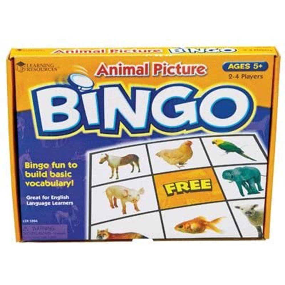 Learning Resources Bingo Animal - Suitable for 3 years & above