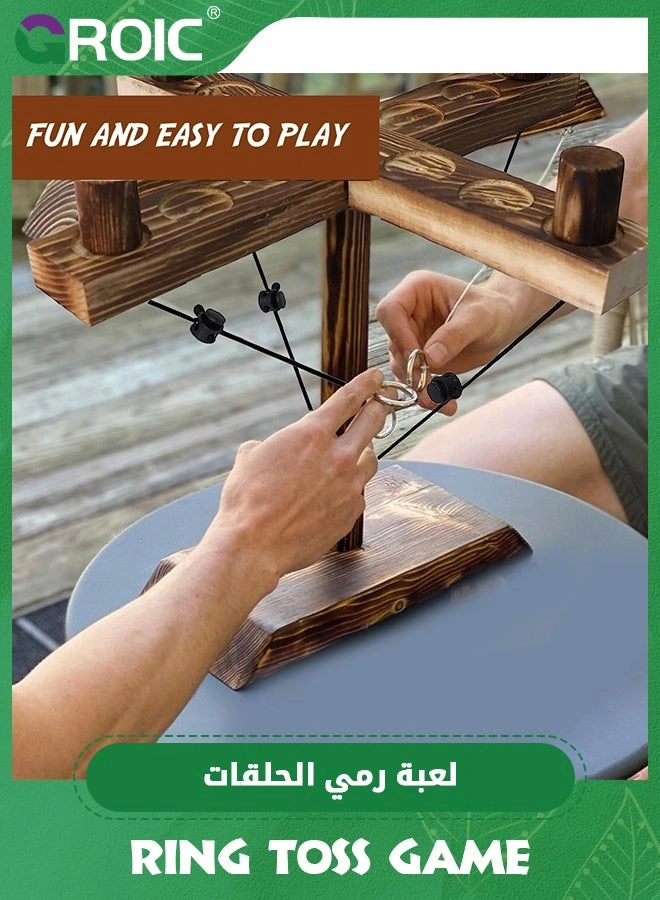 Ring Toss - Wood Brown 1