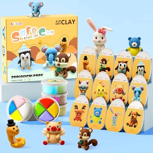 Clay Kits - Air Dry Clay 12pcs.