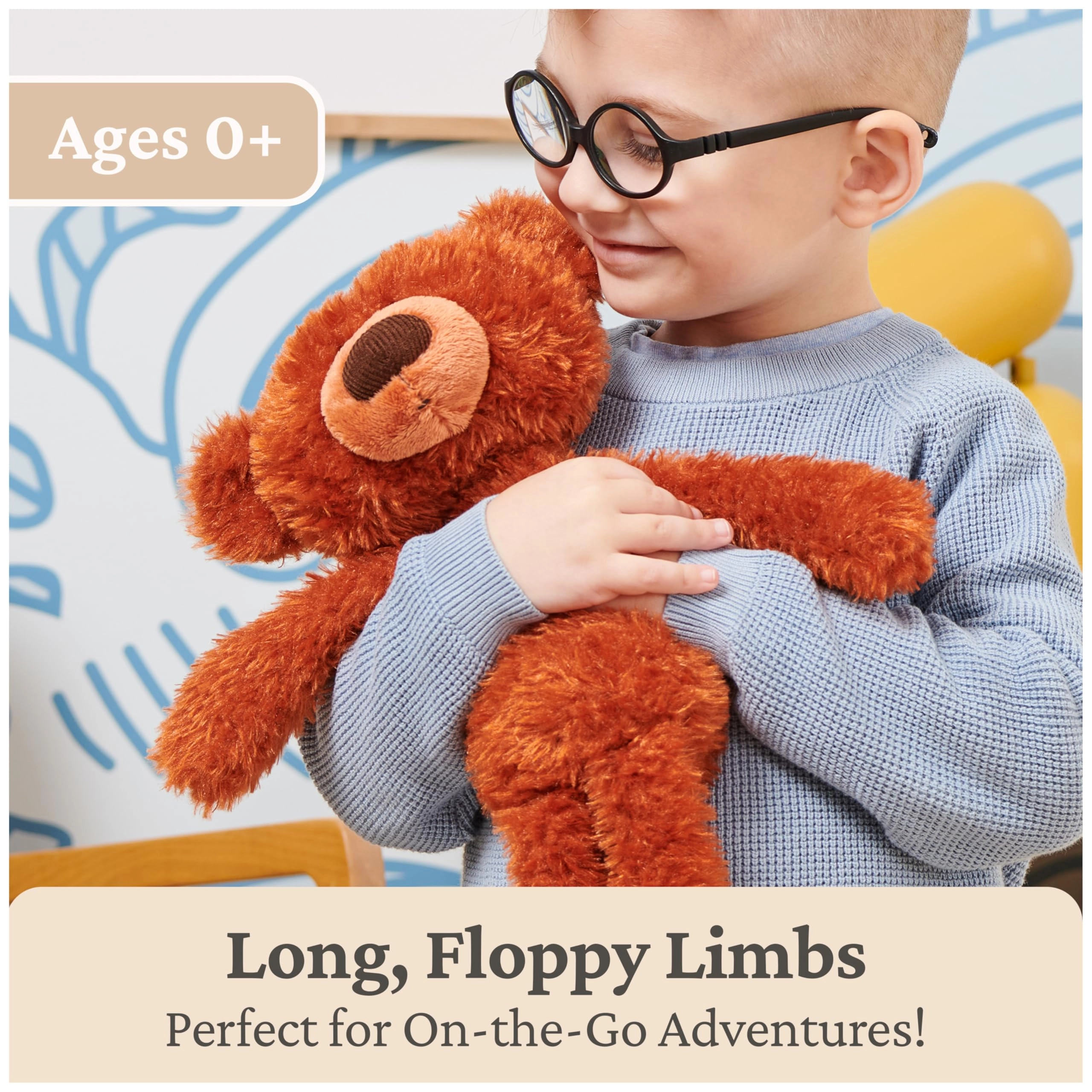 Toothpick Bear - Pumpkin Pie 15"