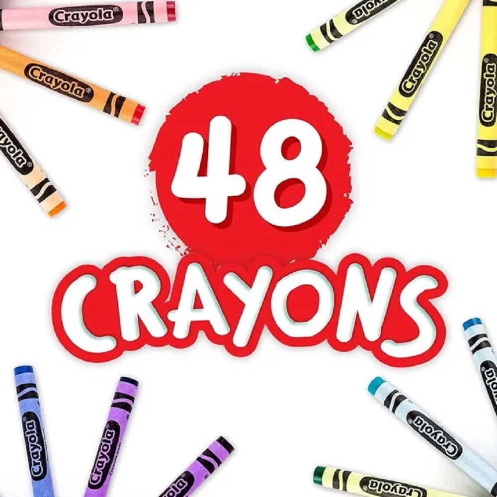 Colored Crayons - 48 piece(s)