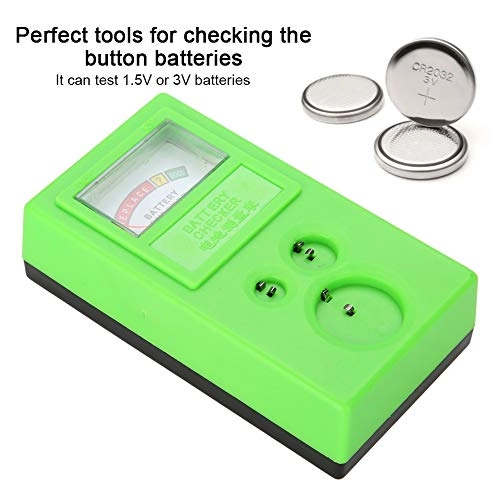 Button Battery Cell Tester - 1.5V 3V Mini Size