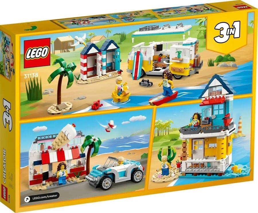 Creator Beach Camper Van (31138) - Summerhouse Ice-Cream Shop