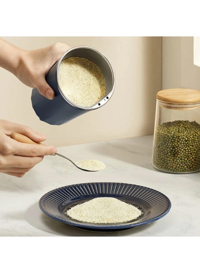 Electric Kitchen Grinder Mixer - Spices Seeds Herbs Coffee Beans Wet and Dry Stainless Steel