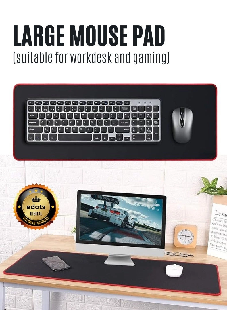 XL Cloth Gaming Mouse Pad - 78x30 cm