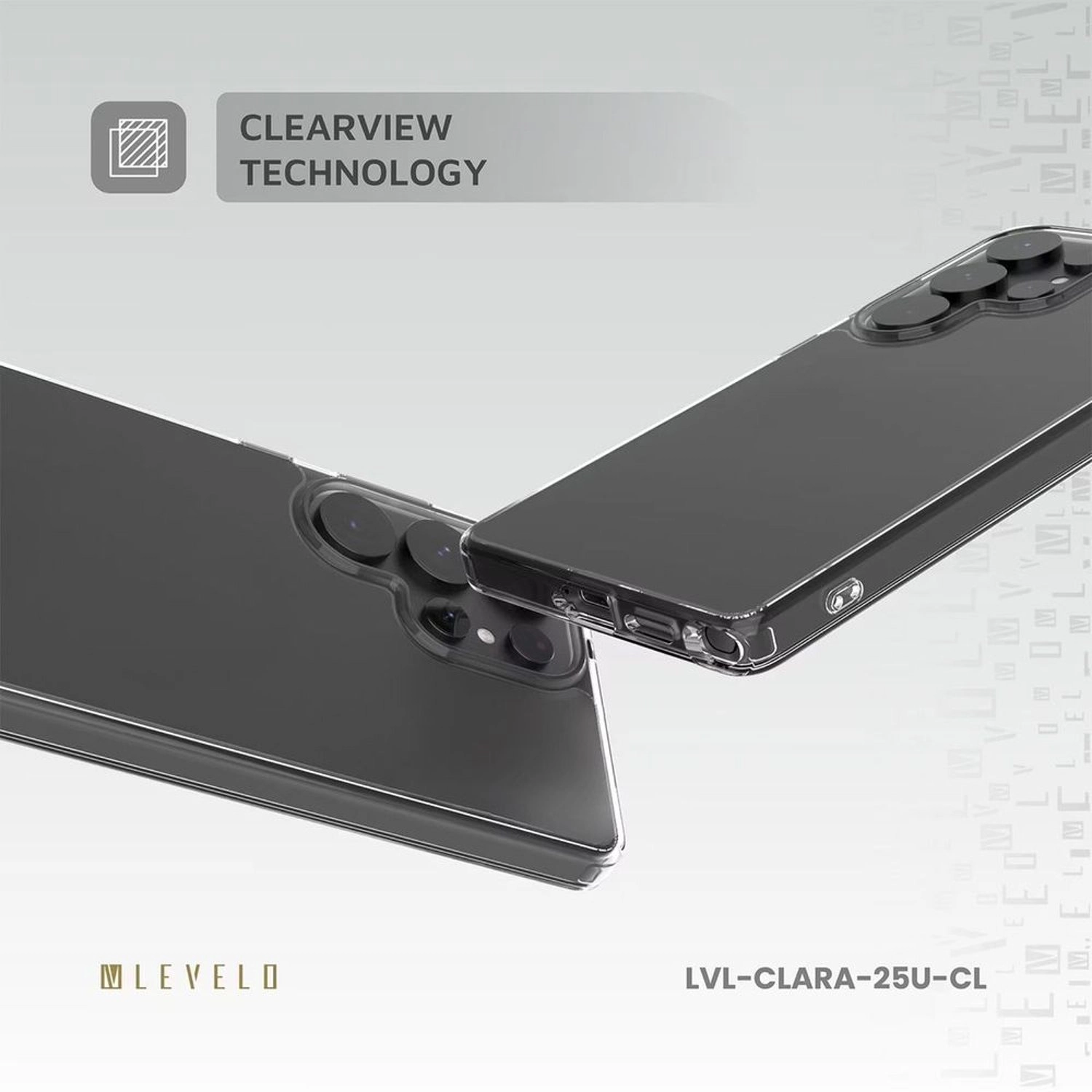 Clara Clear Case for Samsung Galaxy S25 Ultra