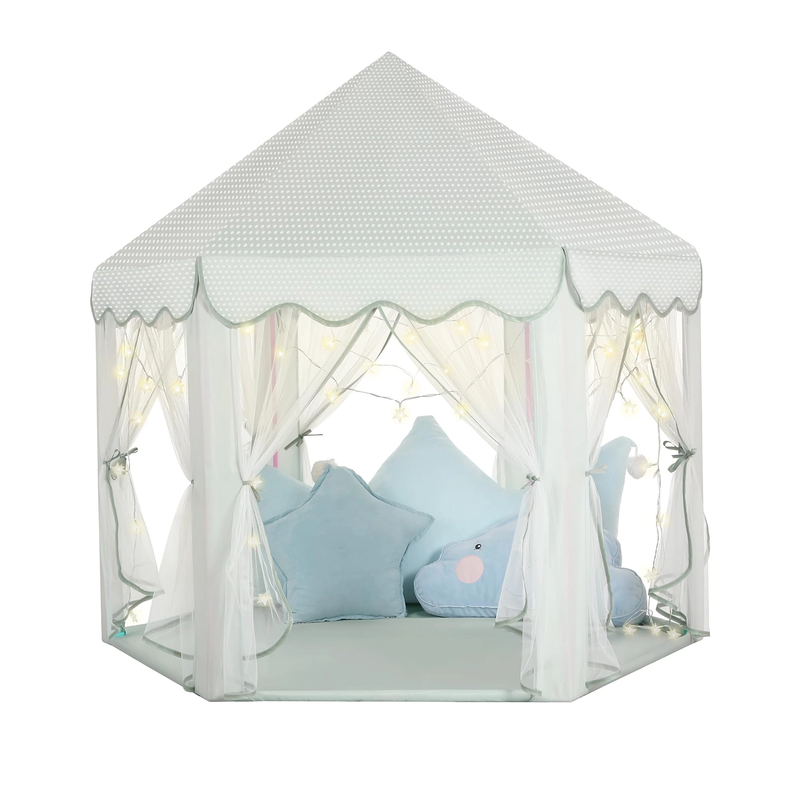 Princess Castle Tent - 52 inches x 48 inches x 52 inches Pink