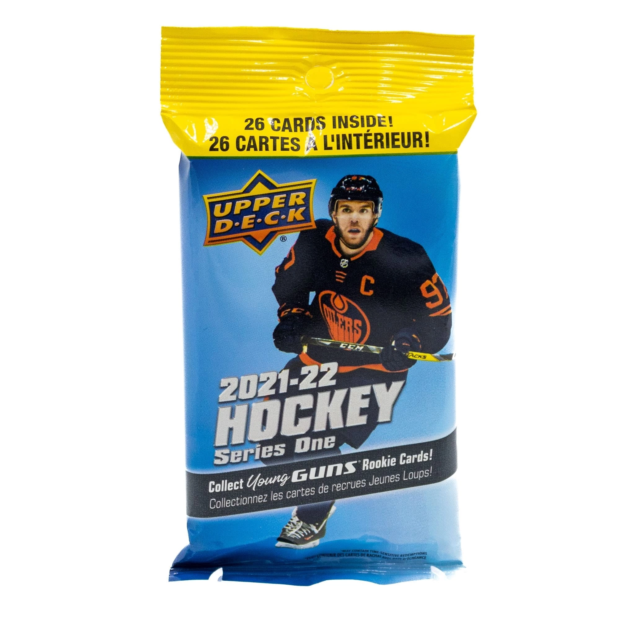 Upper Deck 2021/22 Series 1 Nhl Hockey Fat Packs - 2pcs