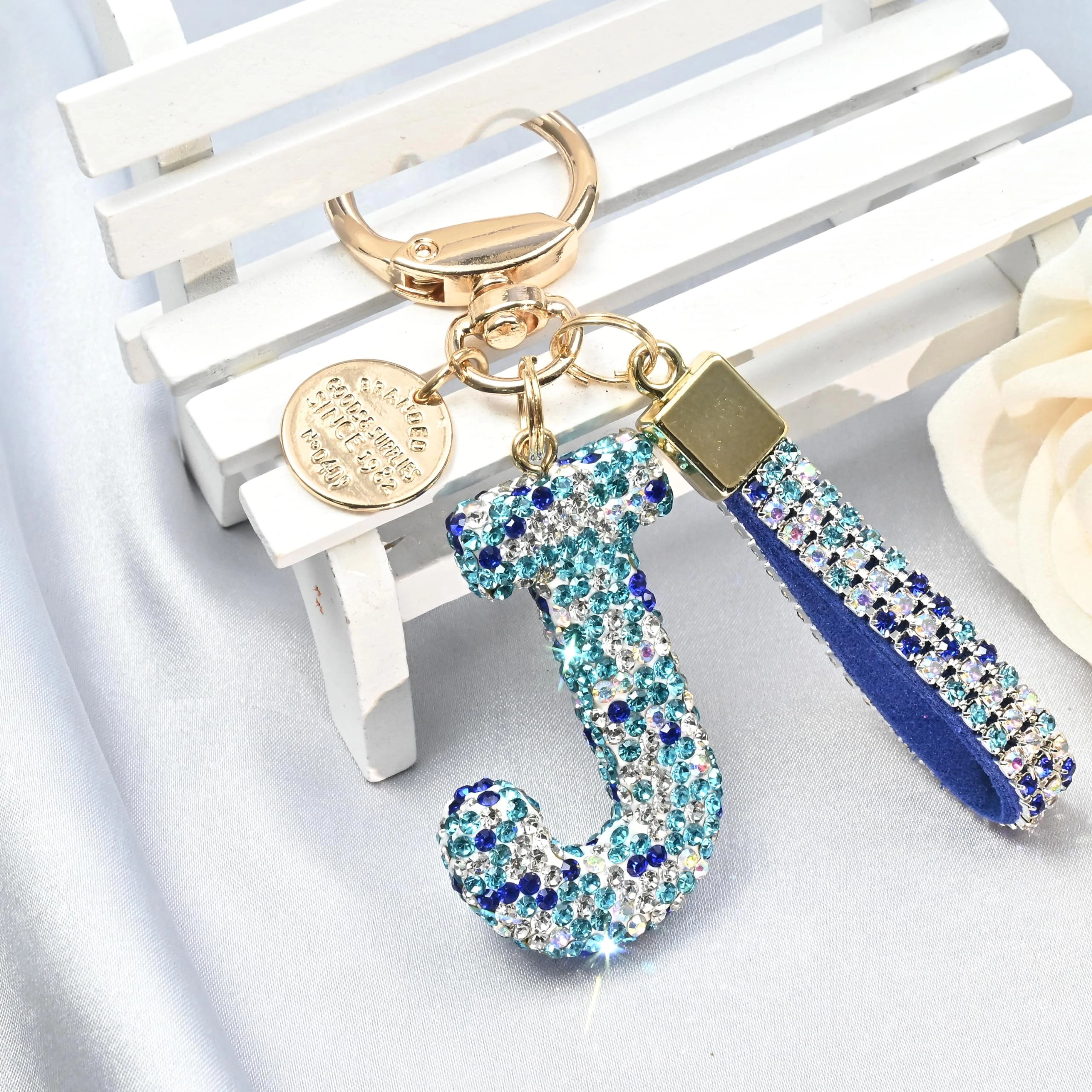 Initial Letter Keychain - Letter