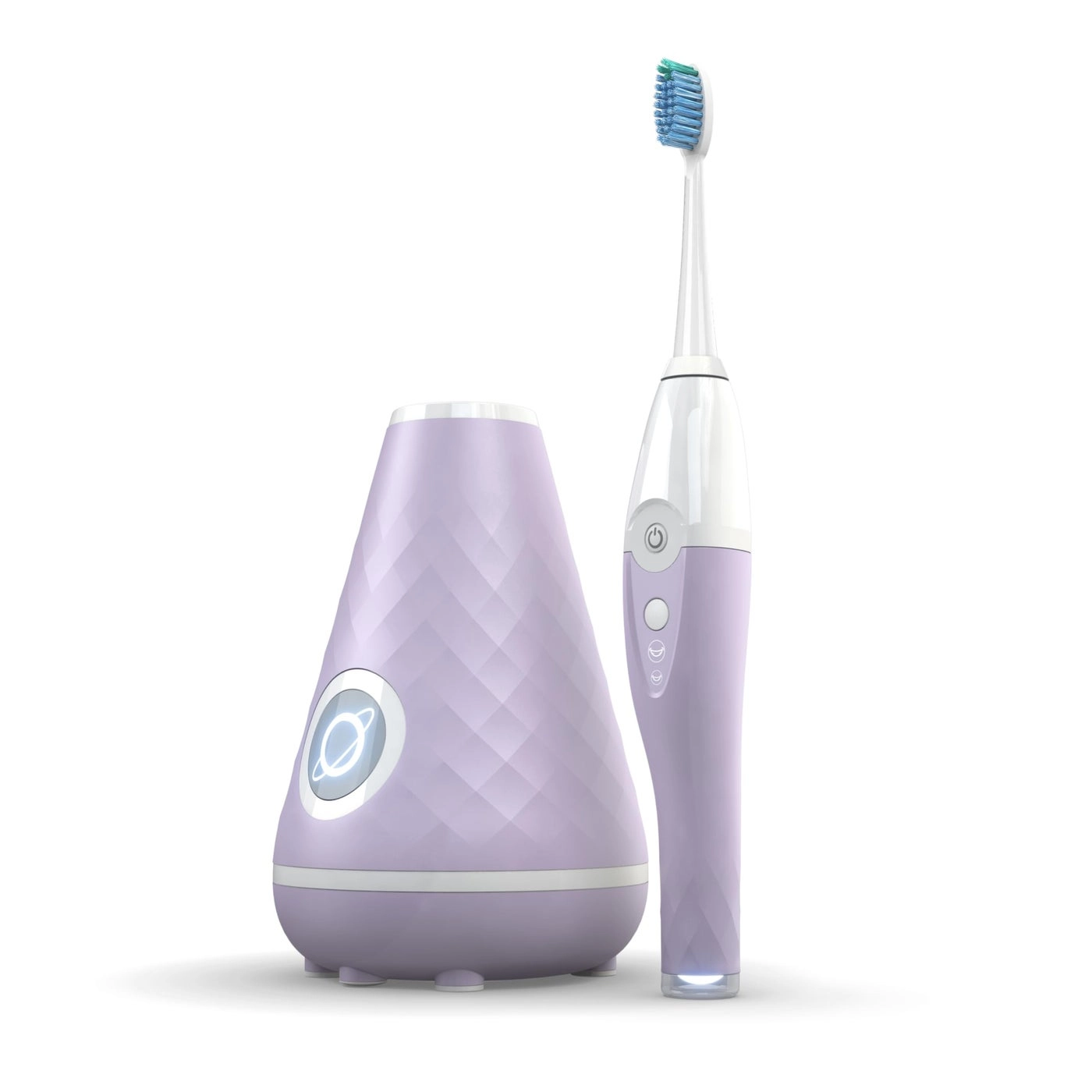 tao clean UV Sanitizing Sonic Toothbrush - Cleaning Station Dual Speed Lilac Bliss
