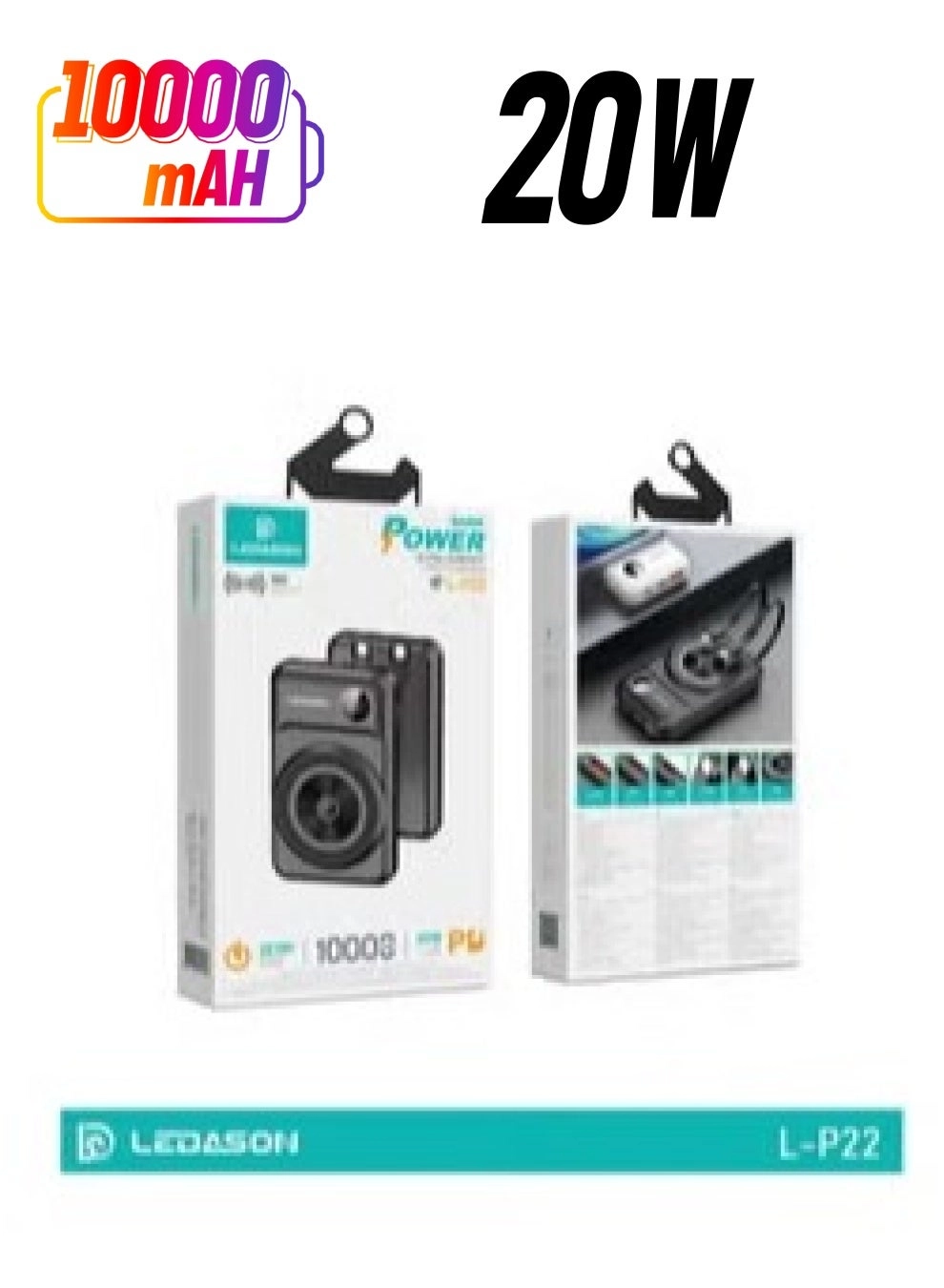 LEDASON L-P22 - 10000mAh 22.5W Wireless