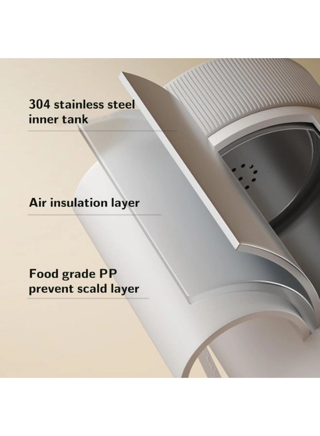 USB Rechargeable Travel Electric Kettle - 350ml