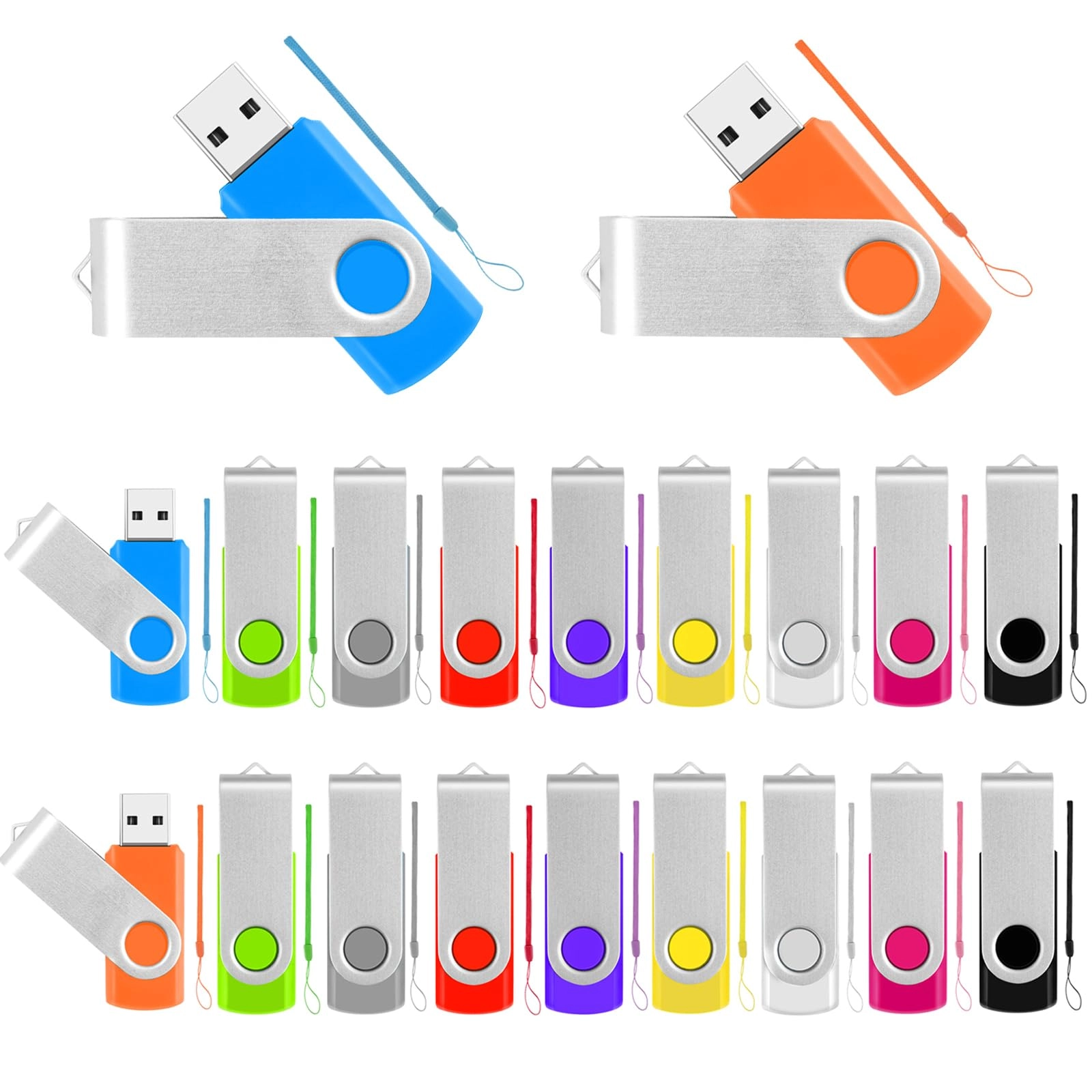 MECHEER USB Flash Drive - USB 2.0 USB Type A 1GB