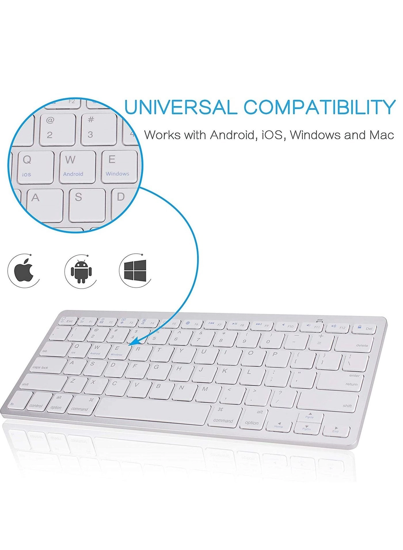 Mini wireless Bluetooth keyboard - EN Wireless