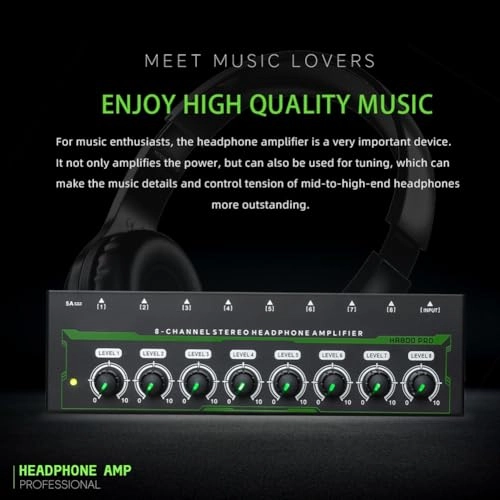 HA800 - 8 Channel Stereo