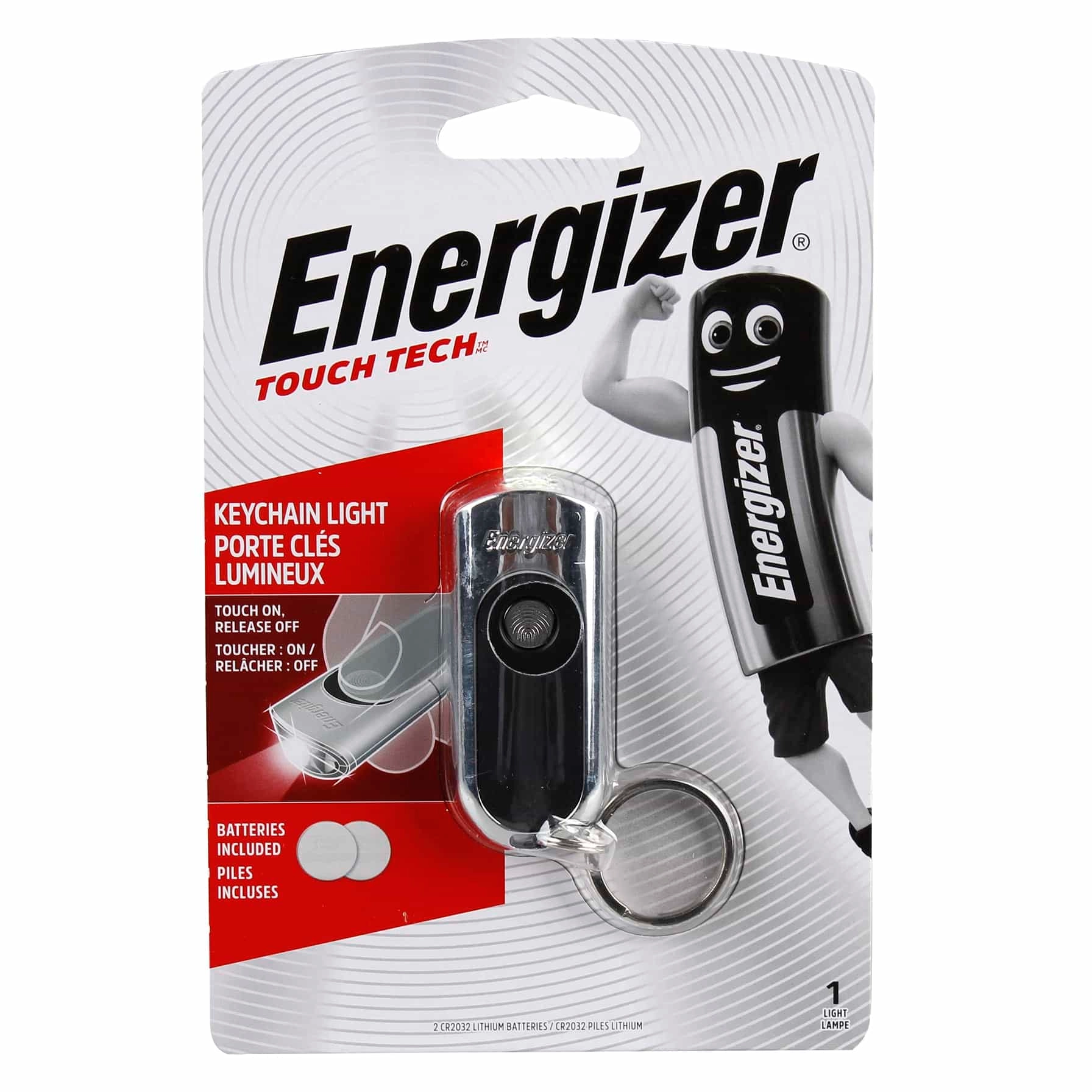 Energizer Touch Tech Keychain Flashlight