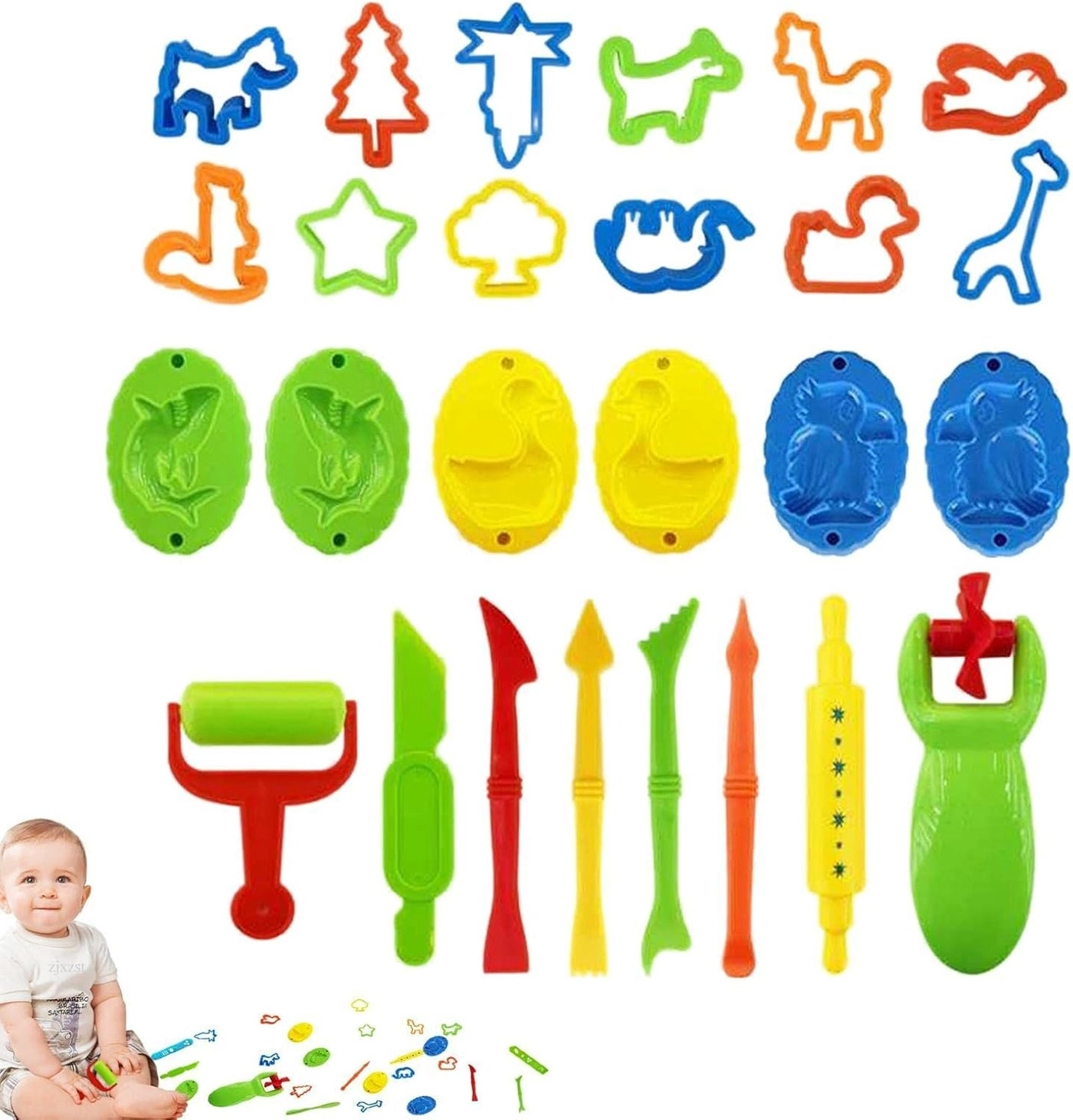 Dough Toy Set - 3+ years