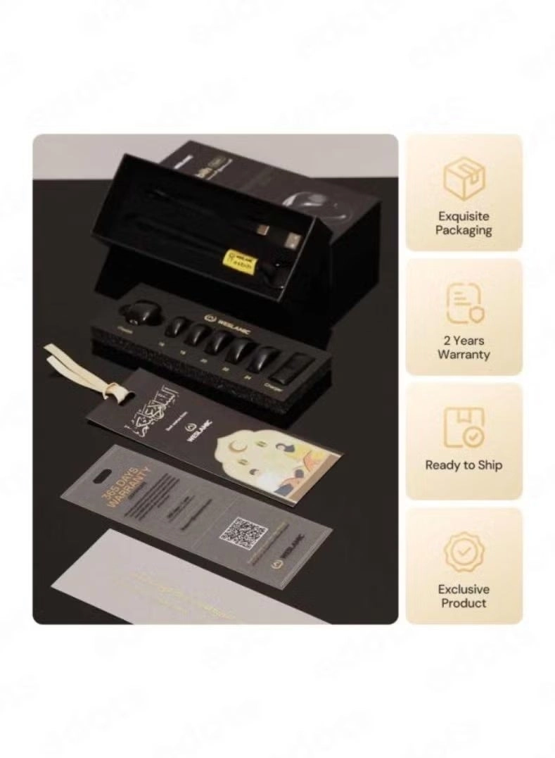 iTasbih FAITH - OLED Display Zikr Counter Wireless Charging