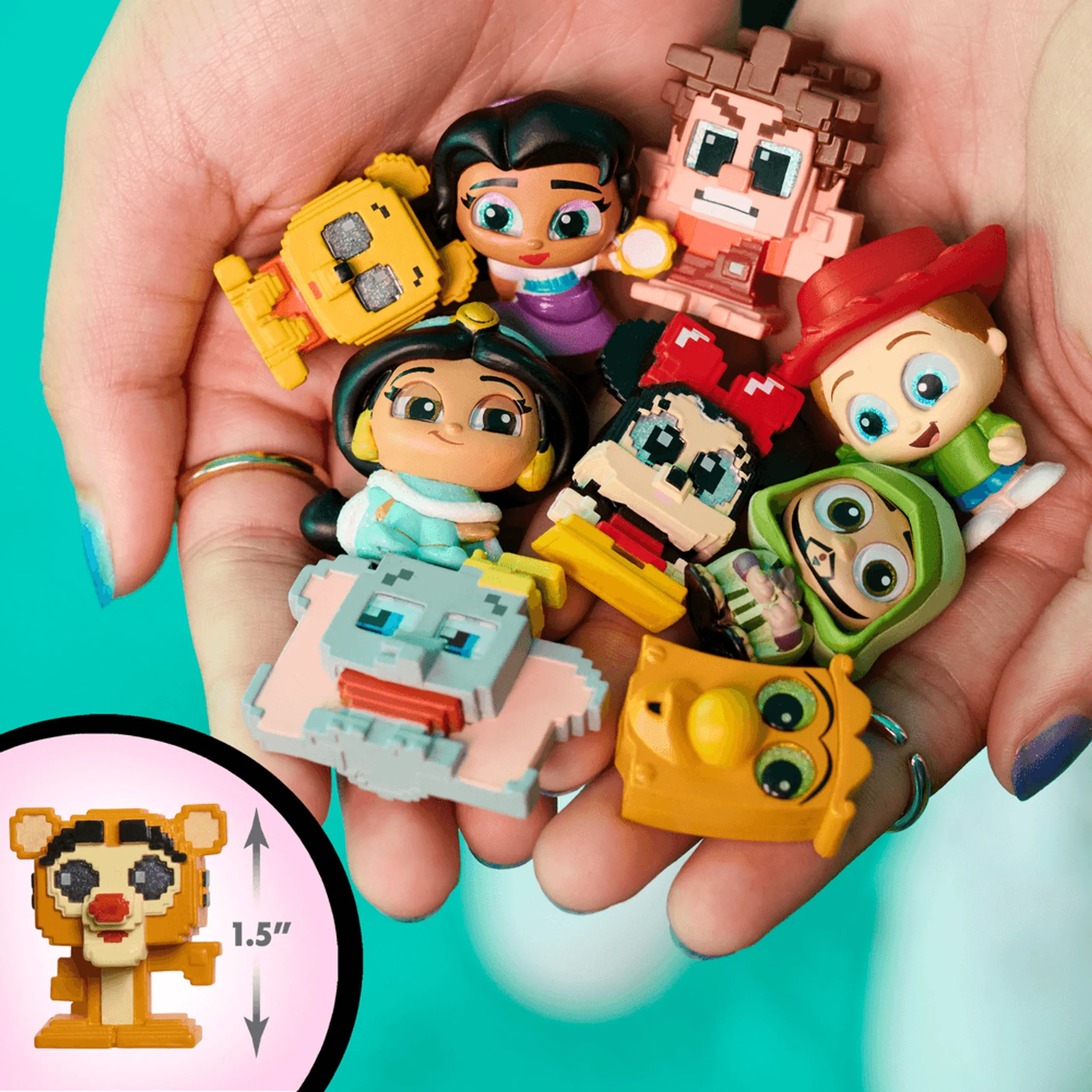 Doorables Mini Peek Pixel Collectible Figures (29464294-44854) 2-3 pcs