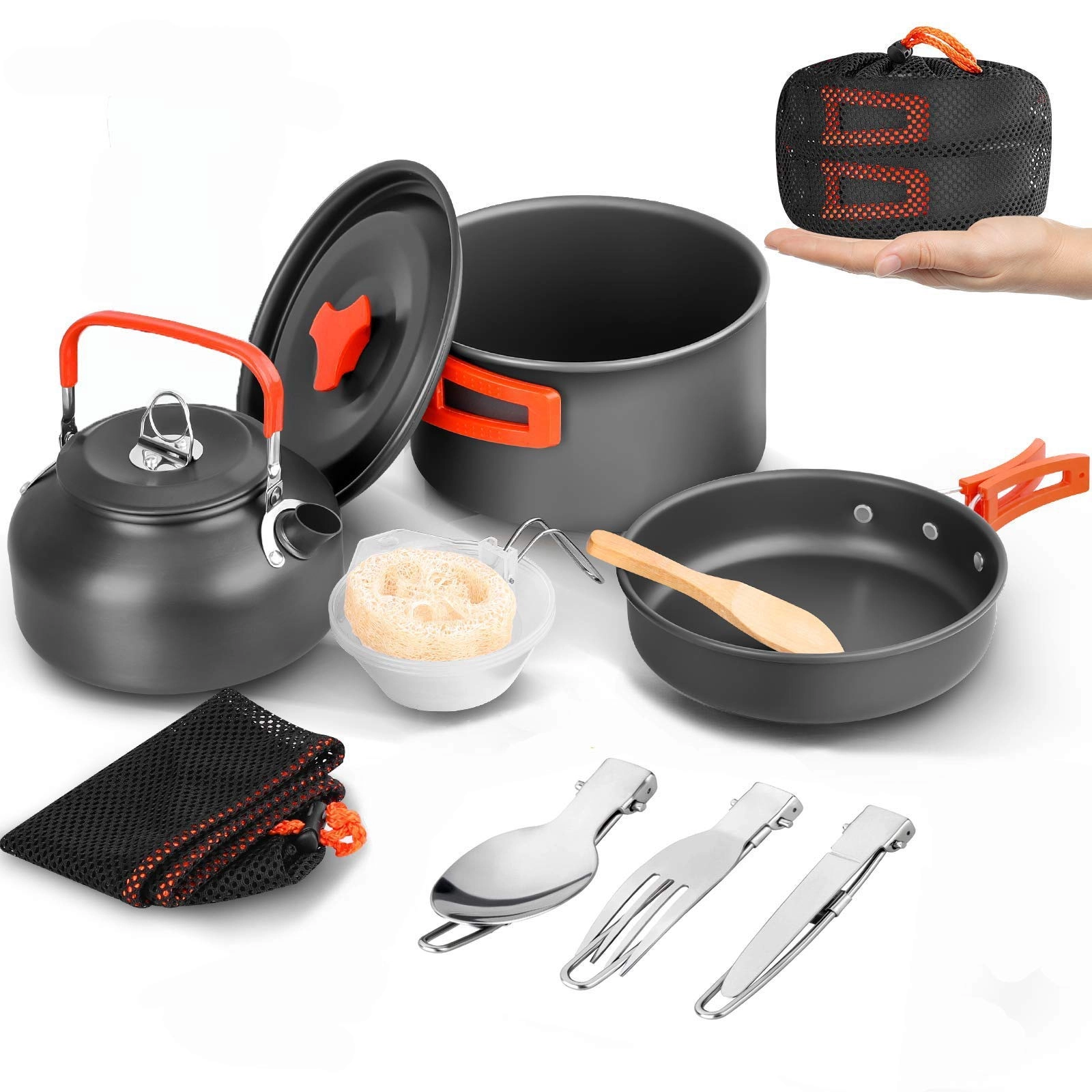 Camping Cookware Set - 13 piece(s) 0.8L