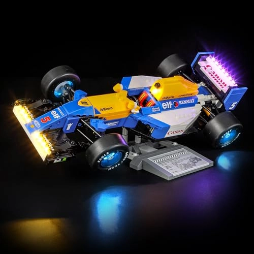 LED Light Kit for 10353 Icons Williams Racing FW14B & Nigel Mansell Building Blocks Model - Plastic