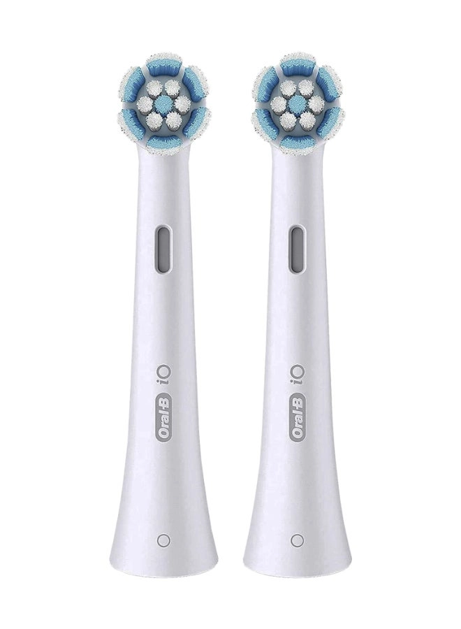 iO RB SW-2 - Pack Of 2 Gentle Care Replacement Brush Heads