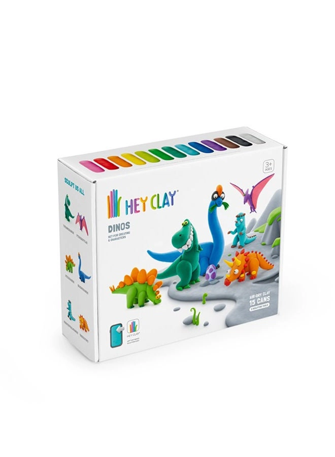 Dinos Set - Organic 850g 15pcs.